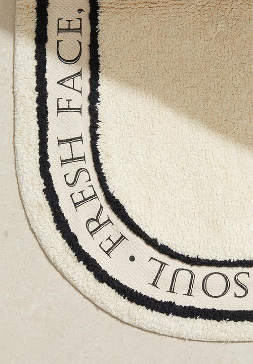 H&M - Tufted bath mat -  light beige 