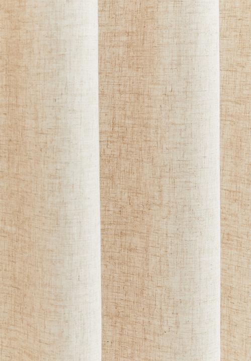 H&M - Linen-blend shower curtain - light beige