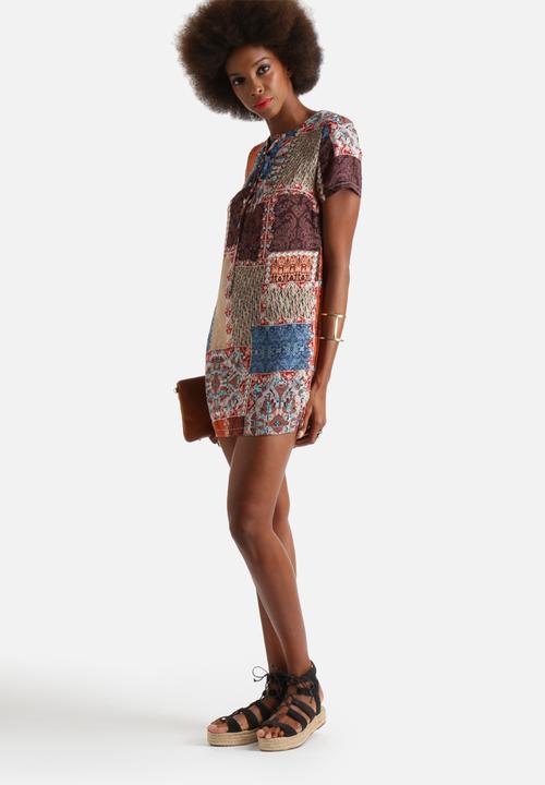 Glamorous - Patchwork Dress
