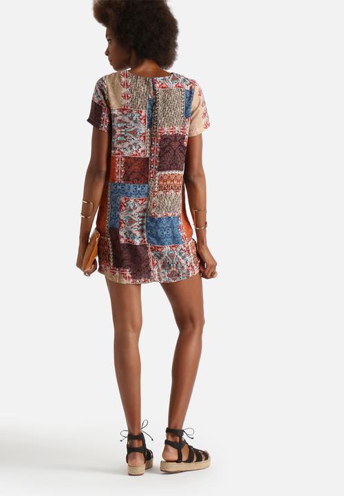 Glamorous - Patchwork Dress