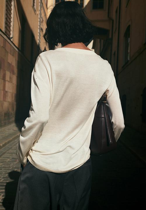 H&M - V-neck jumper - cream
