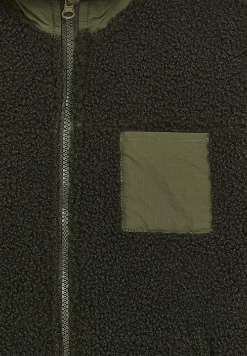 Pop Candy - Polar fleece jacket - olive