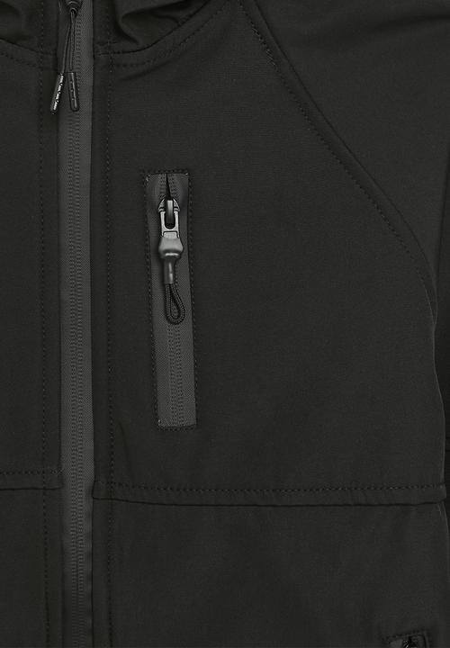 Pop Candy - Hooded wind breaker - black