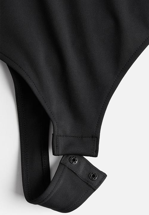 H&M - Strappy thong body - black