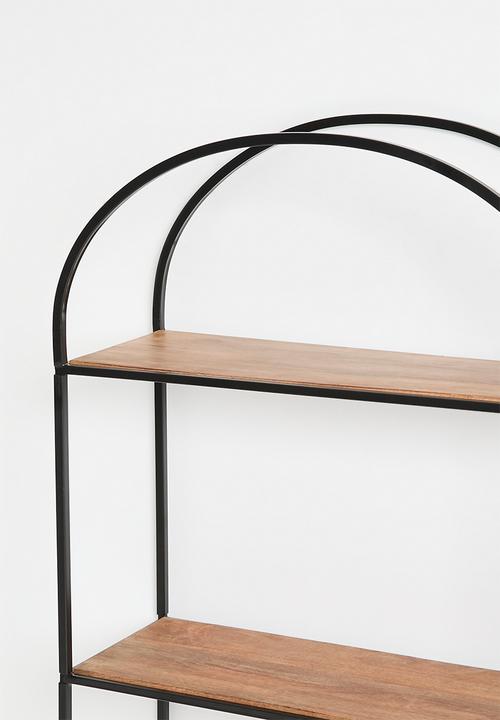 Sixth Floor - Zela bookshelf -black