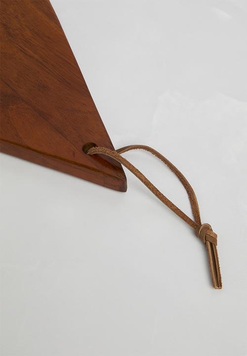 Sixth Floor - Teardrop wooden serving board - Natural