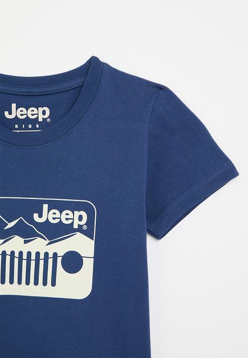 JEEP - Jeep grill t-shirt - lazuli blue