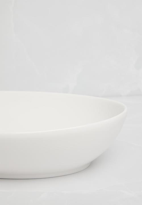 Maxwell & Williams - Wba oval bowl 30x20cm - white