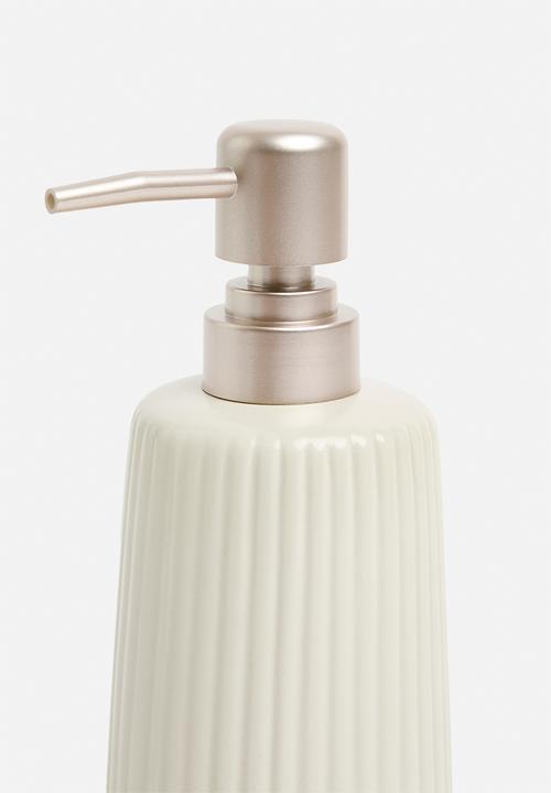 Bathroom Solutions - Ribby soap dispensar - natural