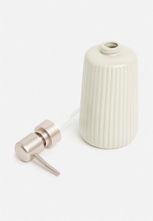 Bathroom Solutions - Ribby soap dispensar - natural