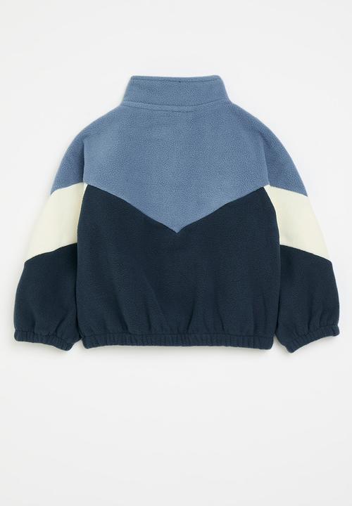 Pop Candy - Contrast teddy fleece jacket - multi