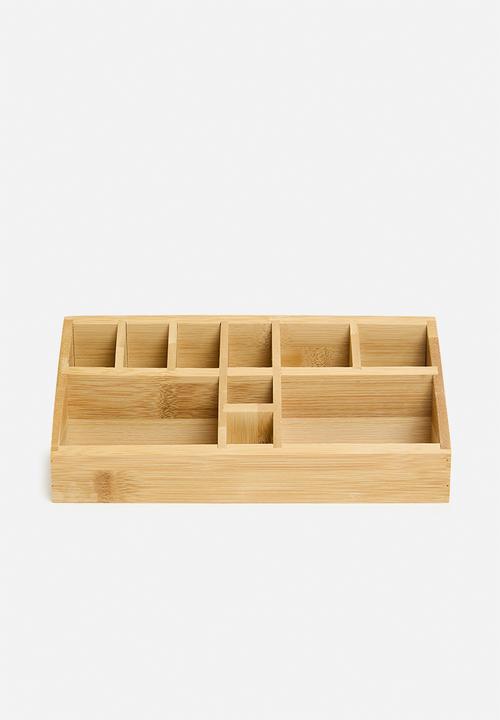 Storage Solutions - Glam lrg make-up organizer - natural