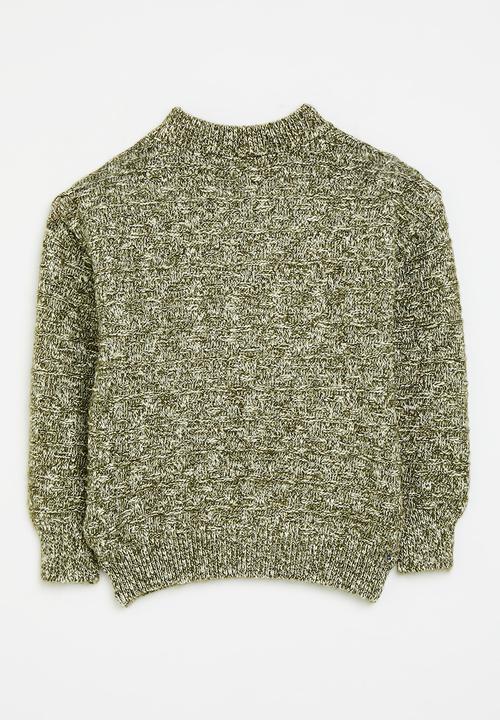 Pop Candy - Knitted jersey - green
