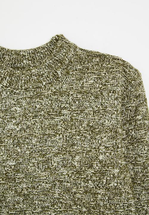 Pop Candy - Knitted jersey - green