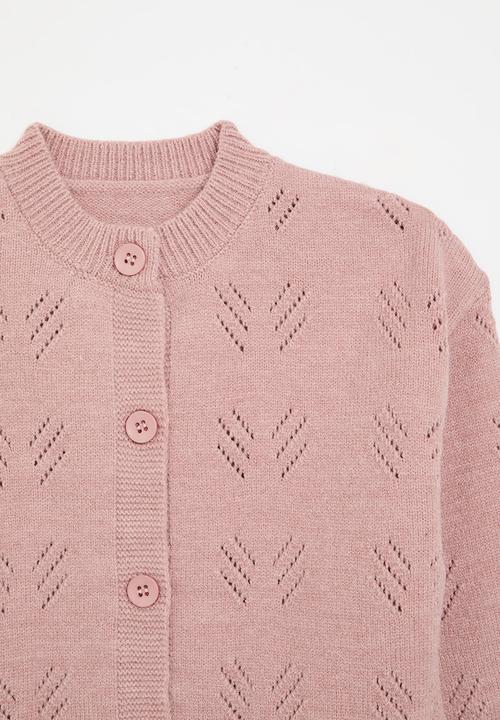Pop Candy - Button down cardigan - pink
