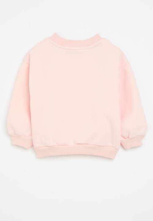 Pop Candy - Applique sweat top - pink