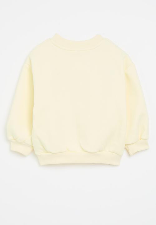 Pop Candy - Applique sweat top - ecru