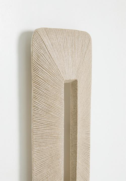 Sixth Floor - Sanstone wall plaque - beige