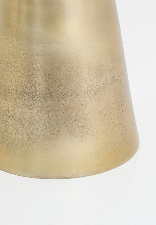 Sixth Floor - Alu side table - gold