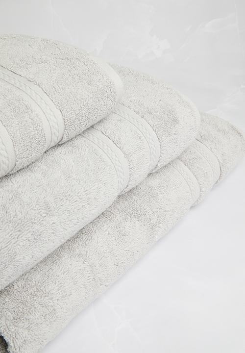 Nortex - Royal Plush Luxury Towel - Light Grey