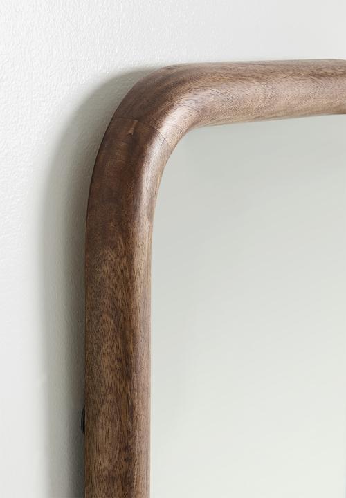 Sixth Floor - Wooden Rectangular full length Mirror - natural