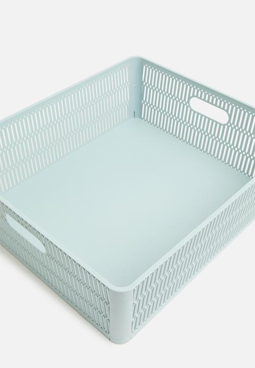 Storage Solutions - Stackable storage basket - blue