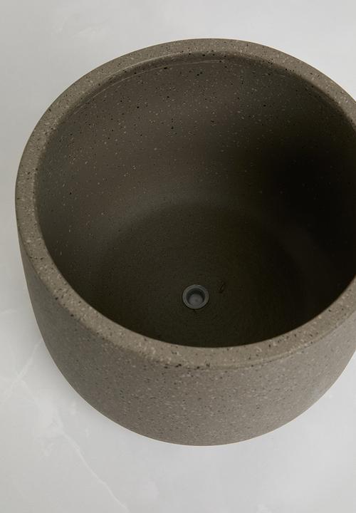 H&S - Speckle nesting planter set of 3 - sand