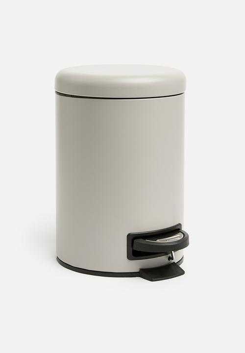 Bathroom Solutions - Small pedal bin - taupe