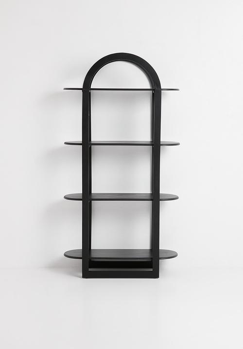 Sixth Floor - Chandler freestanding shelf-Black
