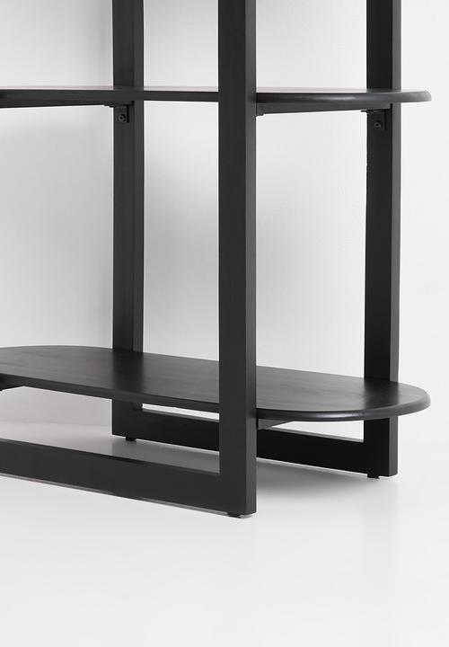Sixth Floor - Chandler freestanding shelf-Black