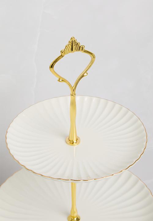 Nicolson Russell - 3 Tier Cake Stand - White