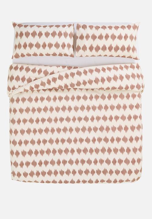 Sixth Floor - Suri Cotton Blend Duvet Set - Rust