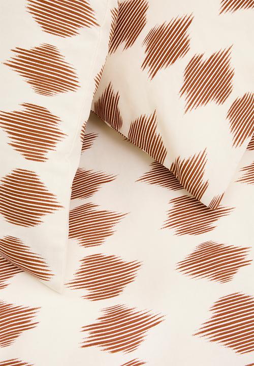 Sixth Floor - Suri Cotton Blend Duvet Set - Rust