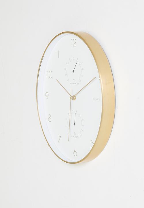 H&S - Multi wall clock - white
