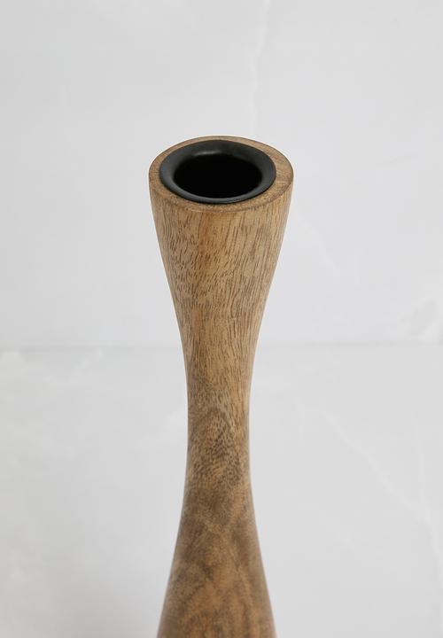 Sixth Floor - Wooden Candle Holders Set of 2