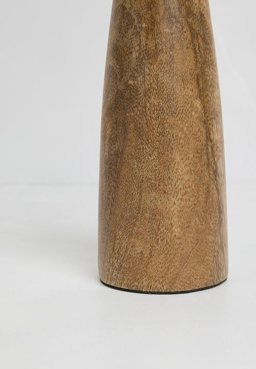 Sixth Floor - Wooden Candle Holders Set of 2