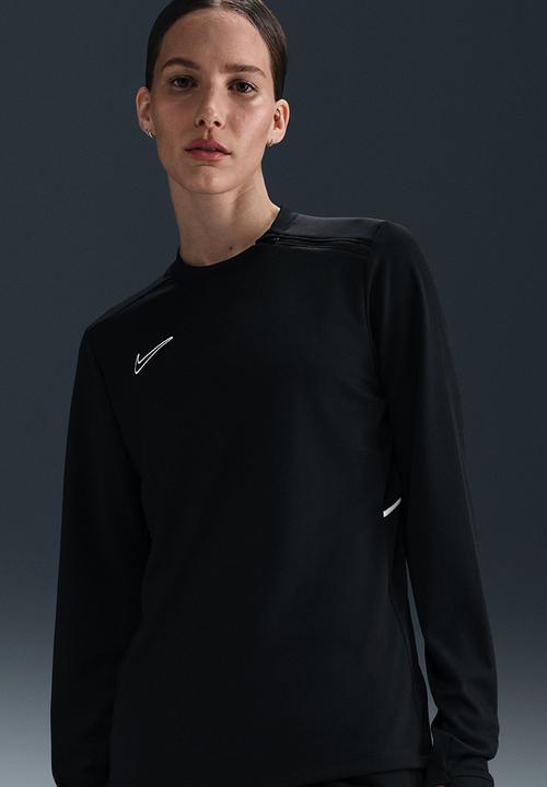 Nike - Nike Academy Crew Top - Black/White/White