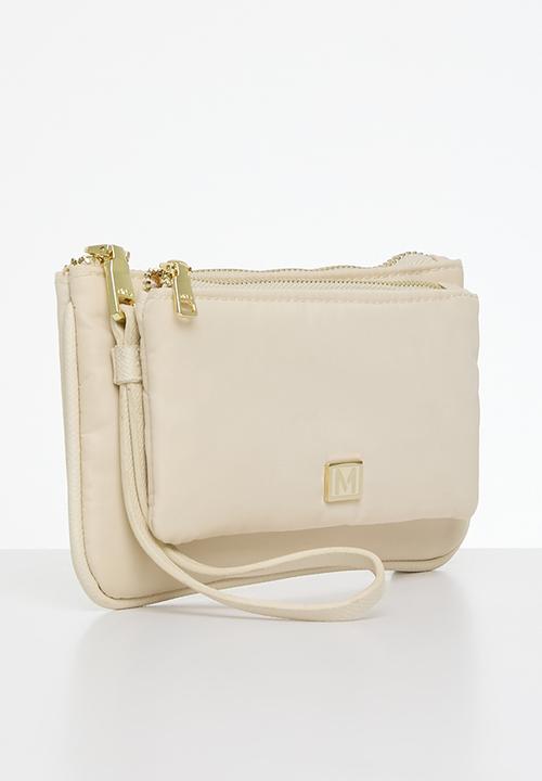 MANGO - Purse nil - white
