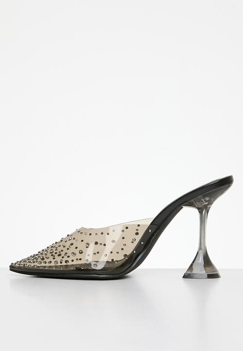 Miss Black - Jewels2 court heel - black