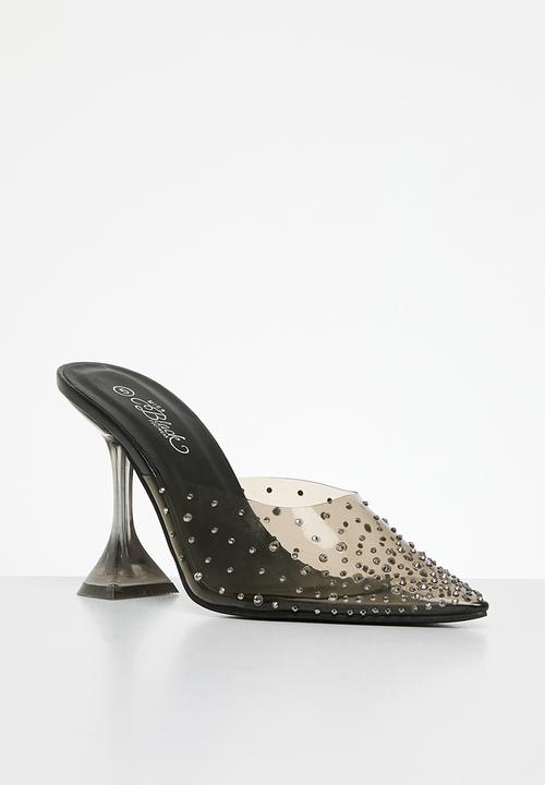 Miss Black - Jewels2 court heel - black