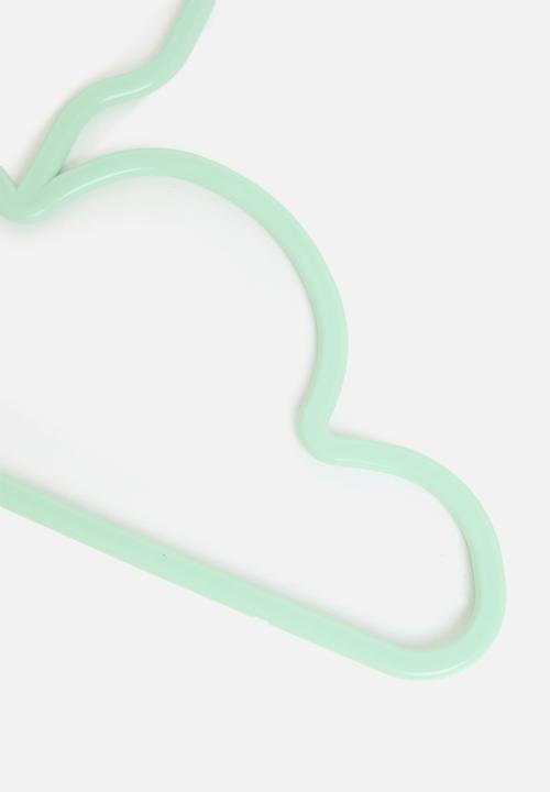H&S - Kids cloud hanger - green