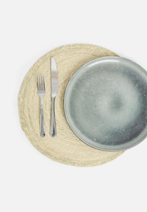 Excellent Houseware - Sabai grass placemat set of 4 - natural