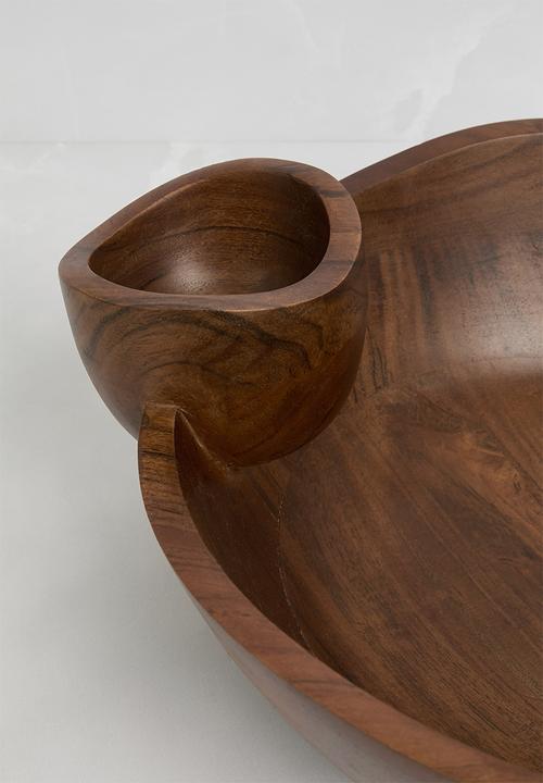 Sixth Floor - Siho mango wood serving bowl -  Natural
