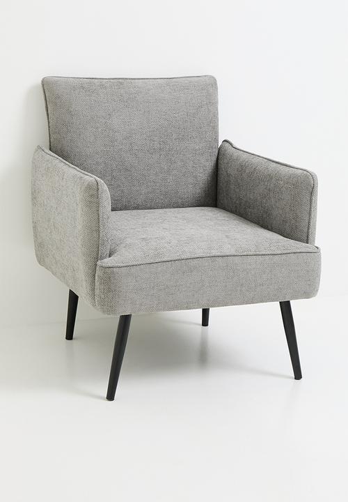Sixth Floor - Belle occasional armchair-Grey