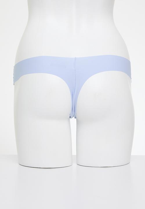 Cotton On - The Invisible G String Brief 4Pack - Black/Frappe/Maple Sugar/Windsurfer