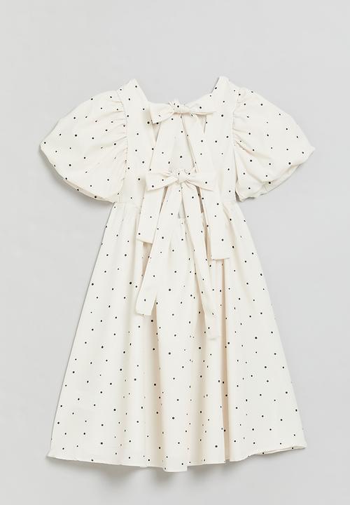 Pop Candy - Polka dot dress - black & white
