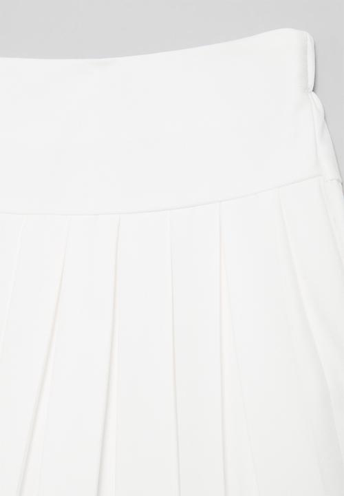 Pop Candy - Pleated skirt - white
