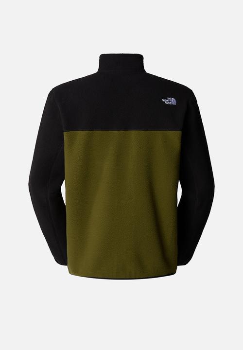 The North Face - YUMIORI FULL ZIP Sweatshirt  - Forest Olive/BlkOrg