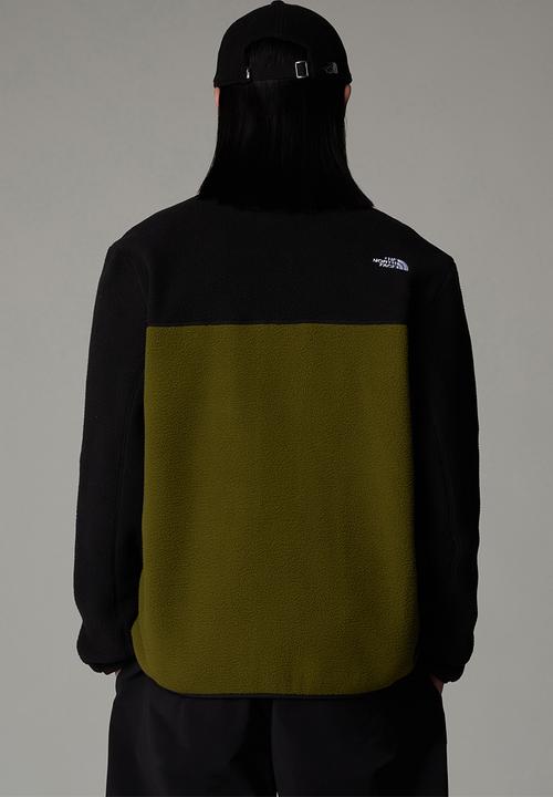 The North Face - YUMIORI FULL ZIP Sweatshirt  - Forest Olive/BlkOrg