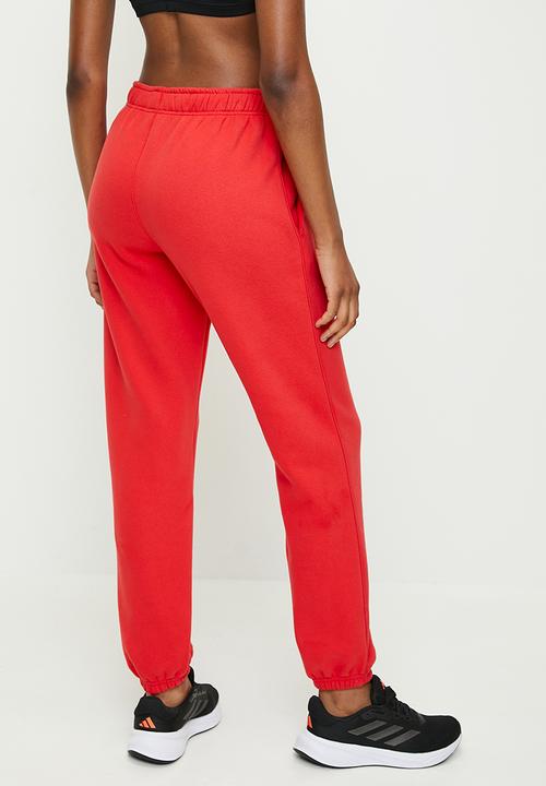 Cotton On - Plush Essential Gym Sweatpant - Raspberry/ Light Raspberry